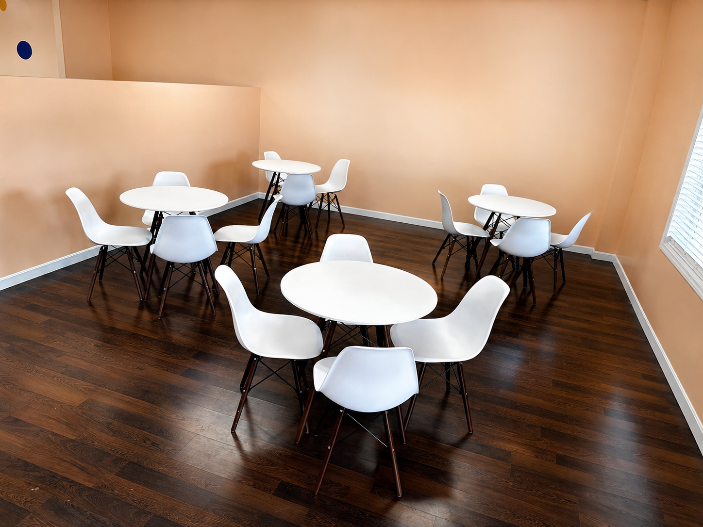Café seating area at Little Beans Play Café